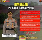 Ajak Masyarakat dan Stakeholder Ciptakan Pilkada Aman, Damai dan Kondusif, Kapolres Musi Rawas Berikan Himbauan