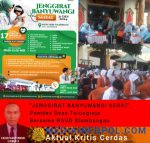 “JENGGIRAT BANYUWANGI SEHAT”. Pemdes Desa Tulungrejo Bersama RSUD Blambangan.