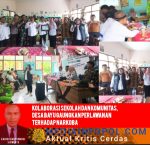 Kolaborasi Sekolah dan Komunitas, Desa Bayu Gaungkan Perlawanan Terhadap Narkoba  