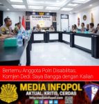 Bertemu Anggota Polri Disabilitas, Komjen Dedi: Saya Bangga dengan Kalian