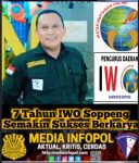 Komitmen Kuat dan Solid,  IWO Soppeng Sambut HUT ke-7 Tahun Untuk Dunia Pers