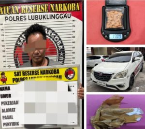 Simbol Perang Lawan Narkoba, Pria Asal Muratara Ditangkap Bawa 45 Butir Ekstasi Siap Edar