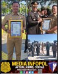 Kepala Desa Lojejer Mohammad Sholeh,S.H.,M.Si Dapat penghargaan reward oleh Kapolres Jember di HUT Bhayangkara ke-79