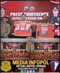 Polres Jember Rilis Hasil Ungkap Kasus Narkoba Selama Juni 2025, 19 Kasus dan 27 Tersangka Diamankan