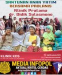 Prolanis KDS Santuni 20 Anak Yatim di Bulan Muharam, Sinergi Pasien dan Klinik Wujudkan Kepedulian