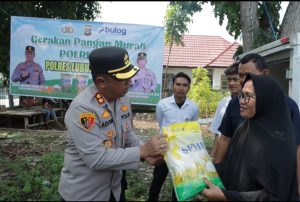 Polres Lubuklinggau Dan Bulog Gelar Gerakan Pangan Mura, 2 Ton Beras Ludes Terjual Untuk Kendalikan Inflasi