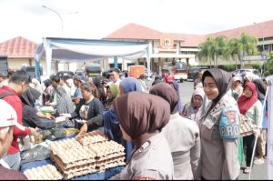 Sinergi Polres Lubuklinggau dan Bulog Salurkan 12 Ton Beras Murah Demi Stabilitas Harga dan Ketahanan Pangan
