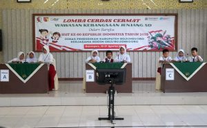 Semarak HUT RI ke- 80, Dinas Pendidikan dan Kodim Bojonegoro Gelar LCC Wawasan Kebangsaan