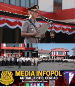 Hari Juang Polri Diperingati Polres Jember dengan Upacara Khidmat