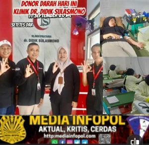 Klinik Pratama dr. Didik Sulasmono Ajak Warga Jadi Pahlawan Kemanusiaan Lewat Donor Darah