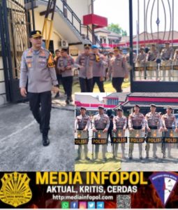 Polres Jember Gelar Simulasi Pengamanan Mako, Latih Kesiapan Anggota
