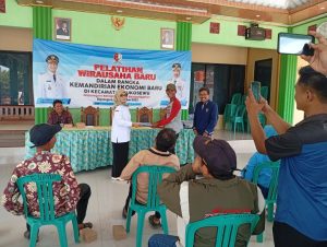 Pelatihan Wira Usaha Baru,Hari Ke 2 di Laksanakan di Pendopo Baldes Jumput