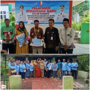 Kembali Gelar Pelatihan Wirausaha Baru, Dalam Rangka Kemandirian Ekonomi Baru Untuk Warga Bojonegoro