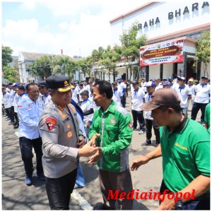 Kapolrestabes Surabaya Tegaskan Komitmen Polri Dukung Hak Pekerja