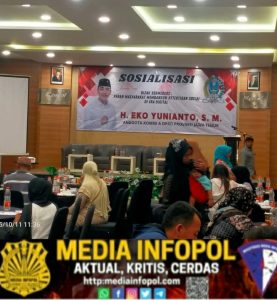 H.Eko Yunianto,S,M Dewan perwakilan provinsi Jawa Timur Ajak masyarakat bijak Dalam Bermensos di era Modern