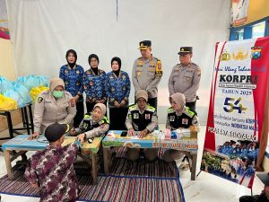 ASN Polresta Sidoarjo Gelar Baksos dan Pemeriksaan Kesehatan Gratis untuk Disabilitas