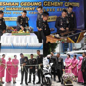 Peresmian Gedung TMC Satlantas Polres Kediri, Wujud Nyata Peningkatan Pelayanan Publik