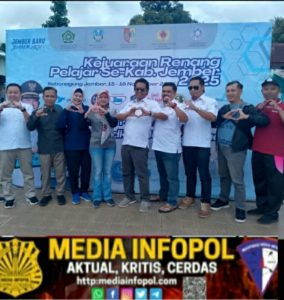 Ketua KONI Jember Membuka Kejuaraan Cabang olahraga Renang pelajar se-kabupaten, Dengan Semangat Akuatik Wujudkan Jember Juara.