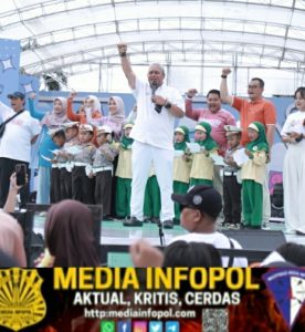 Ratusan Pelajar Gaungkan “Jember Zero Bullying” di Karnaval SCTV 2025