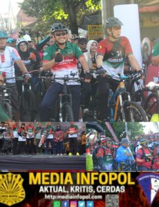 Fun Bike “Indonesia Heroes Day” Warnai Peringatan Hari Pahlawan di Kodim 0824/Jember, Dandim: Momentum Menguatkan Semangat Kepahlawanan
