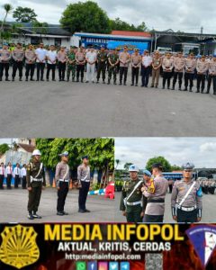 Kapolres Jember AKBP Bobby A,Condroputra Menggelar ApeL pasukan operasi zebra Semeru 2025