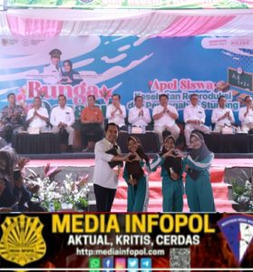 Kunjungi SMPN 1 Kencong, Bupati Fawait Dorong Budaya Literasi dan Kesadaran Usia Ideal Kehamilan