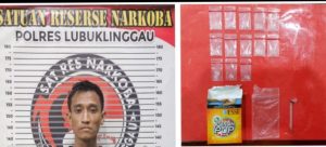 Satresnarkoba Lubuklinggau Gerebak Kontrakan, Amankan Pemuda dan 13 Paket Sabu
