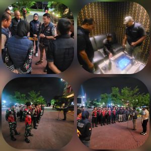 Antisipasi Peredaran Narkoba, Polisi dan TNI Razia Kafe serta Tempat Karaoke di Sidoarjo