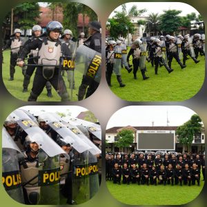 Polres Jombang Gelar Latihan Dalmas untuk Kesiapan Pelayanan Kegiatan Unjuk Rasa