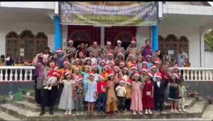 Rayakan Natal Bersama Warga Terdampak Bencana, Polri Hadir di Dua Gereja HKBP Tapanuli Utara