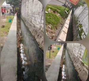 Kegiatan Pekerjaan Peninggian Saluran Air Desa Tengulunan Candi Sesuai Perencanaan