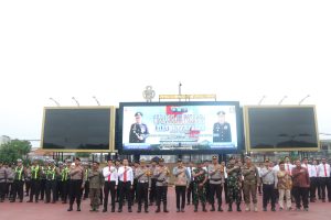 Apel Gelar Pasukan Operasi Lilin Semeru 2025, Siap Amankan Nataru di Kabupaten Sidoarjo