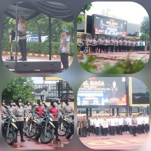 Polresta Sidoarjo Gelar Apel Siaga, Pastikan Pengamanan Ibadah Natal Berjalan Aman dan Kondusif