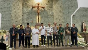 Forkopimda Sidoarjo Jamin Ibadah Natal 2025 Berlangsung Aman dan Nyaman