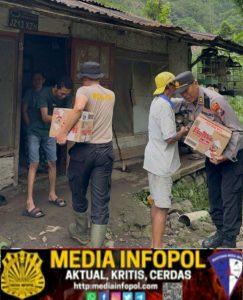 Polres Jember Tingkatkan Misi Bansos Kemanusiaan dan peduli ke Desa terpencil