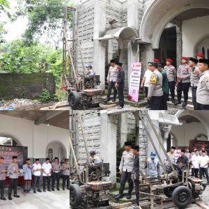 Polres Kediri Hadirkan Akses Air Bersih Untuk Masjid Al-Kautsar