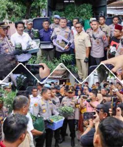 Polres Jombang Bongkar Budidaya Ganja di Rumah Kontrakan,110 Batang Disita