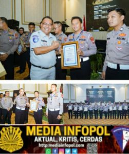 Satlantas Polres Jember Borong Dua Juara 1 Anev Dakgar Lantas Polda Jatim Triwulan IV 2025