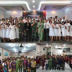 Perkokoh Toleransi Koramil 02/Pesantren Kunjungi 10 Gereja Pada Rangkaian Kegiatan Ibadah Natal 2025