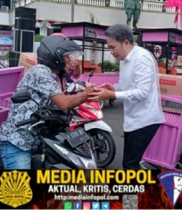 Gus bupati Jember Muhammad Fawait Launching Program Gerobak Dan Mlijo Cinta
