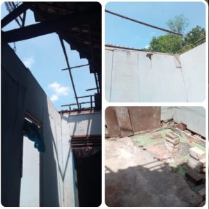 Warga Terlupakan, Rumah Roboh Tanpa Bantuan Pemerintah Desa