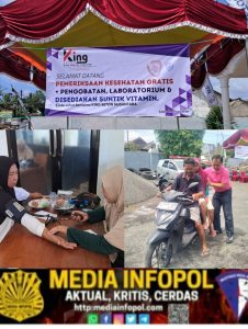 King Beton Nusantara Gelar Pengobatan Gratis untuk Warga Desa Gladag.