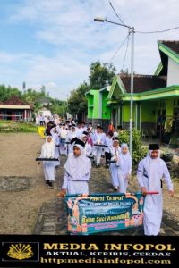Semarak Menyambut Ramadhan, SDN Pacing 2 Gelar Pawai Keliling Penuh Makna dan Kebersamaan