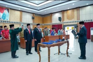 Sekda Bengkulu Lantik Dua Kepala OPD, Dorong Percepatan Implementasi Program Bantu Rakyat