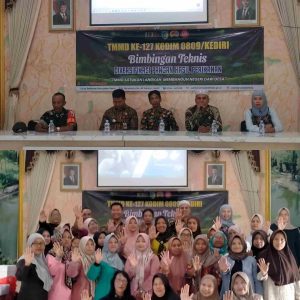 TMMD ke-127 Tak Hanya Bangun Infrastruktur, Pemkab Kediri Bekali Warga Olahan Ikan Lele