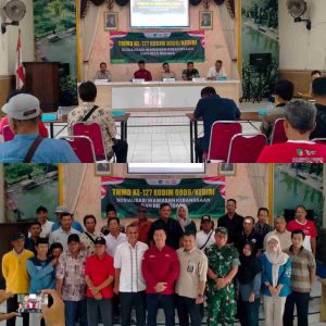 Bakesbangpol Kabupaten Kediri Tekankan Penguatan Wawasan Kebangsaan melalui TMMD ke-127