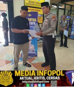 Satuan Lalu Lintas Polres Jember Meluncurkan Program “Polantas Menyapa” Momentum Ramadhan 1447 Hijriah