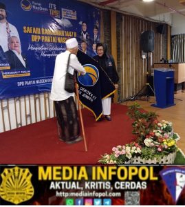 Safari Ramadhan di Jember, DPP NasDem Terima Surat Klarifikasi dan Pengembalian Pataka