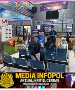 Satlantas polres Jember Meluncurkan Program “Polantas Menyapa” Momentum H-15 Ramadhan 1447 Hijriah