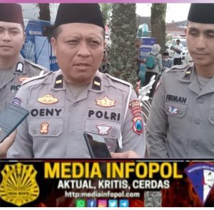 Satlantas Polres Jember Menggelar Kegiatan Ramadan Road Safety Mengharapkan Kondisi Berlalu Aman ,Tertib dan Nyaman